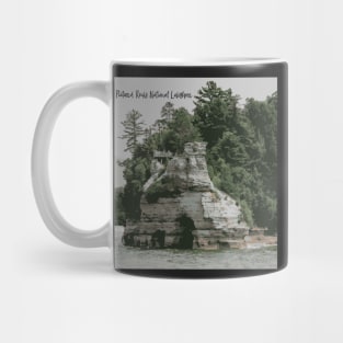 Pictured Rocks Sticker 2 Mug